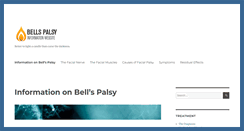 Desktop Screenshot of bellspalsy.ws